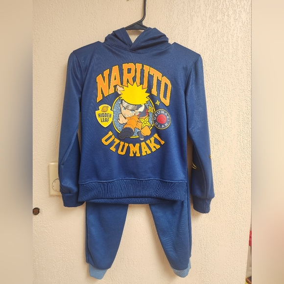 Other - Blue Naruto Hoodie and Pants Set